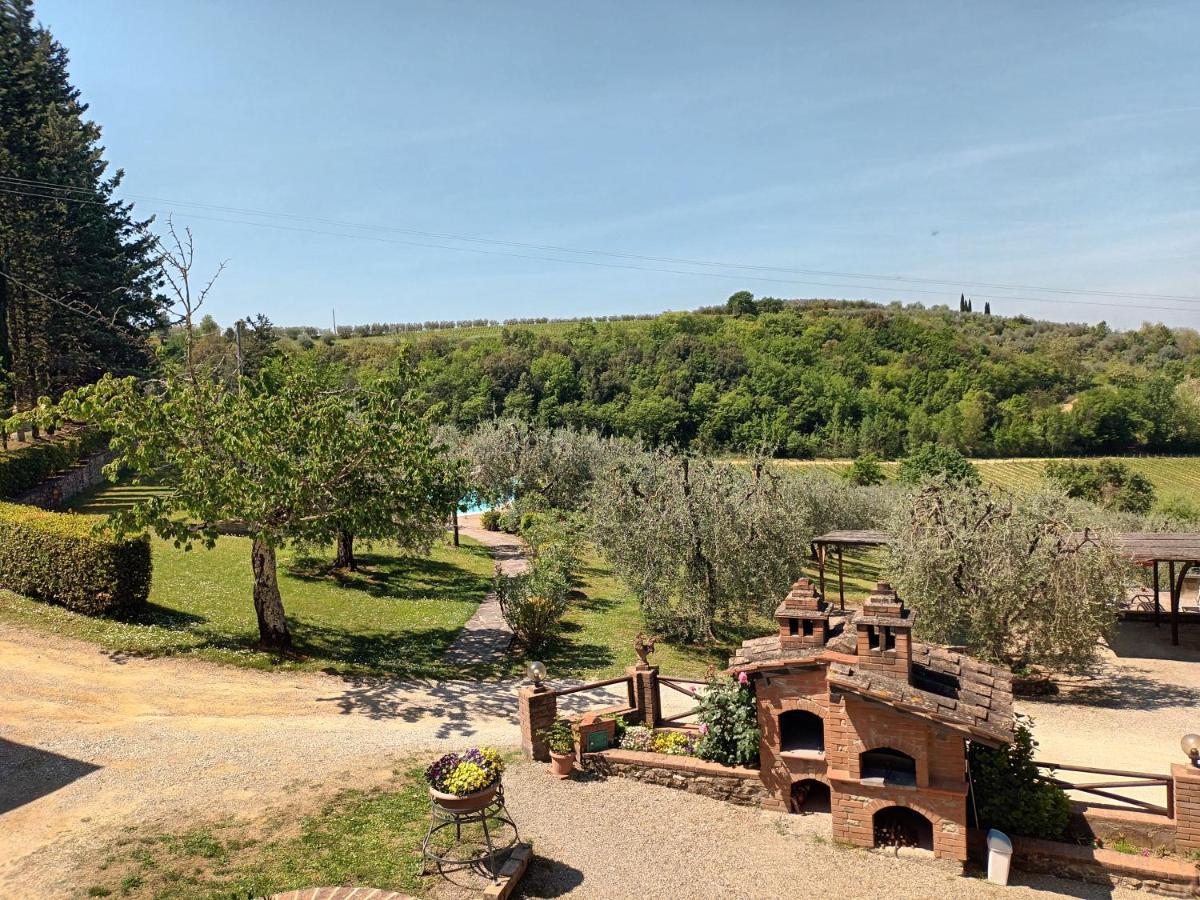 Ferienwohnung Poggio Massiccioli Poggibonsi Exterior foto