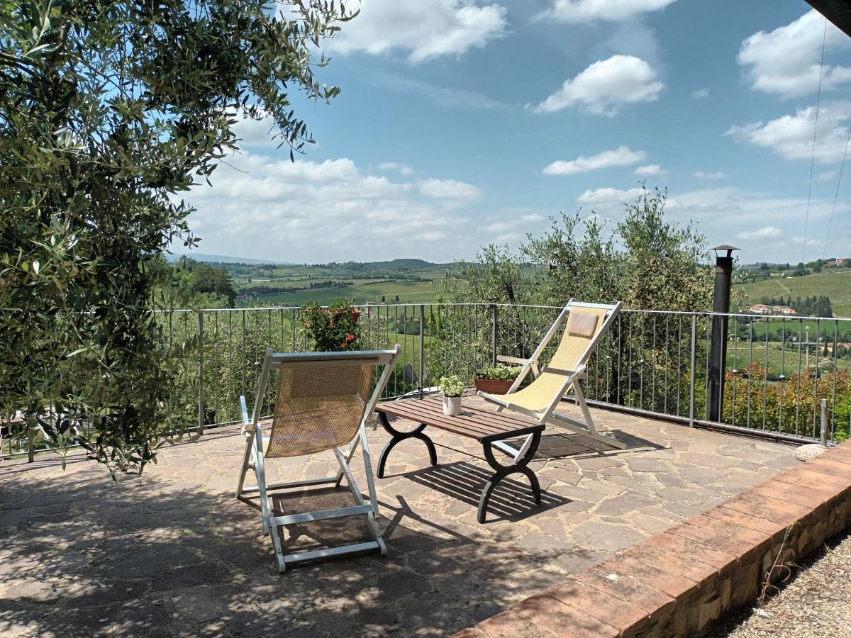 Ferienwohnung Poggio Massiccioli Poggibonsi Exterior foto