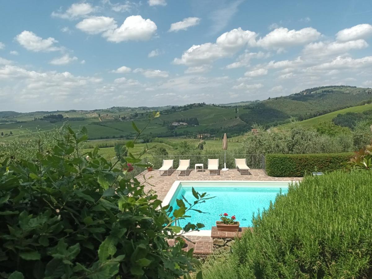 Ferienwohnung Poggio Massiccioli Poggibonsi Exterior foto